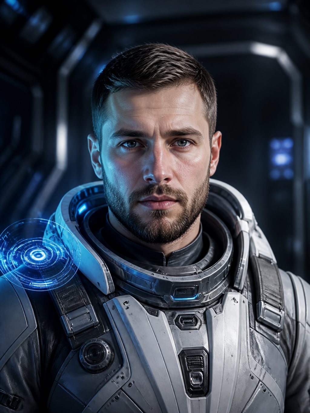 Sci-fi аватар для стрима